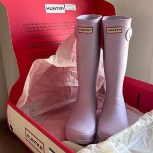 Hunter Original Kids Wellington, Purple